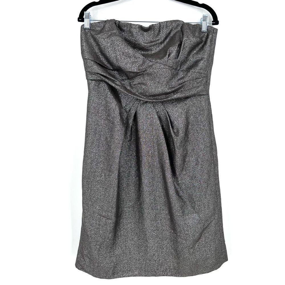 NWT Tahari ASL Shimmering Strapless Cocktail Dress Size 10